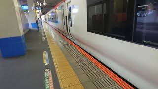 回送電車到着と発車