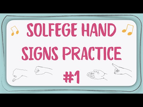 ULTIMATE! Solfege Practice #1 - SOLFEGE HAND SIGNS