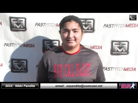 2023 Nikki Pandita 4.0 GPA, Third Base Softball Skills Video - Norcal Blast