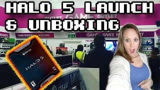 Halo 5 Guardians Midnight Launch & Limited Edition Unboxing