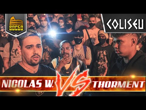 (PEGOU FOGO 🔥🔥🔥) NICOLAS WALTER (RS) X THORMENT - SEMI FINAL - BATALHA DO COLISEU - EDIÇÃO 60