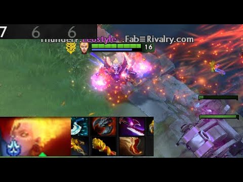 Leostyle - Lina | Alliance vs Thunder Predator  (game 1) BO2 | The International 2021