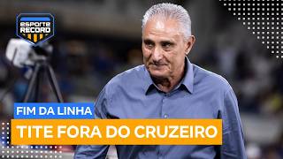 Cruzeiro despede Tite após empate com Vasco no Mineirão