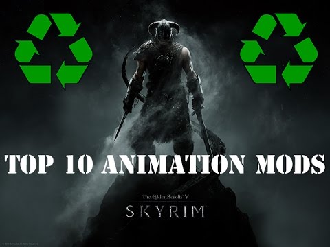 Top 10 Skyrim Animation Mods HD