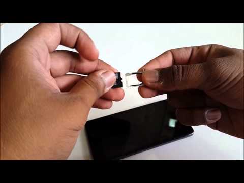 Micromax Canvas Knight Cameo A290 - How To Insert Sim Card or SD Card