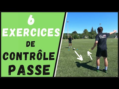 6 football/soccer 1st touch and passing drills