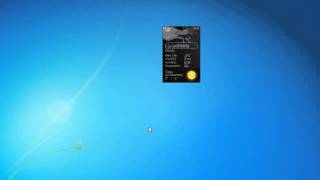 Weather Center Windows 7 Desktop Gadget