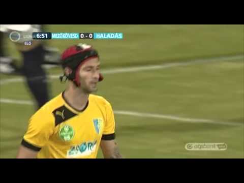 Fótyik Dominik öngólja a Mezőkövesd Zsóry FC - Szombathelyi Haladás mérkőzésen