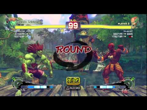 nocturnal_rites- [Blanka] Vs hi-ace2 [Dhalsim] SSF4 AE 2012 Japanese Matches - PSN