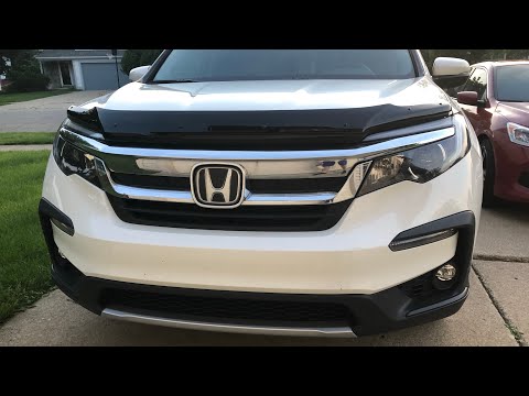 2019 Honda Pilot oem wind deflector install!
