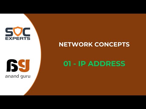 SOC Experts - SOC Training - Network Concepts - 01 IP Address