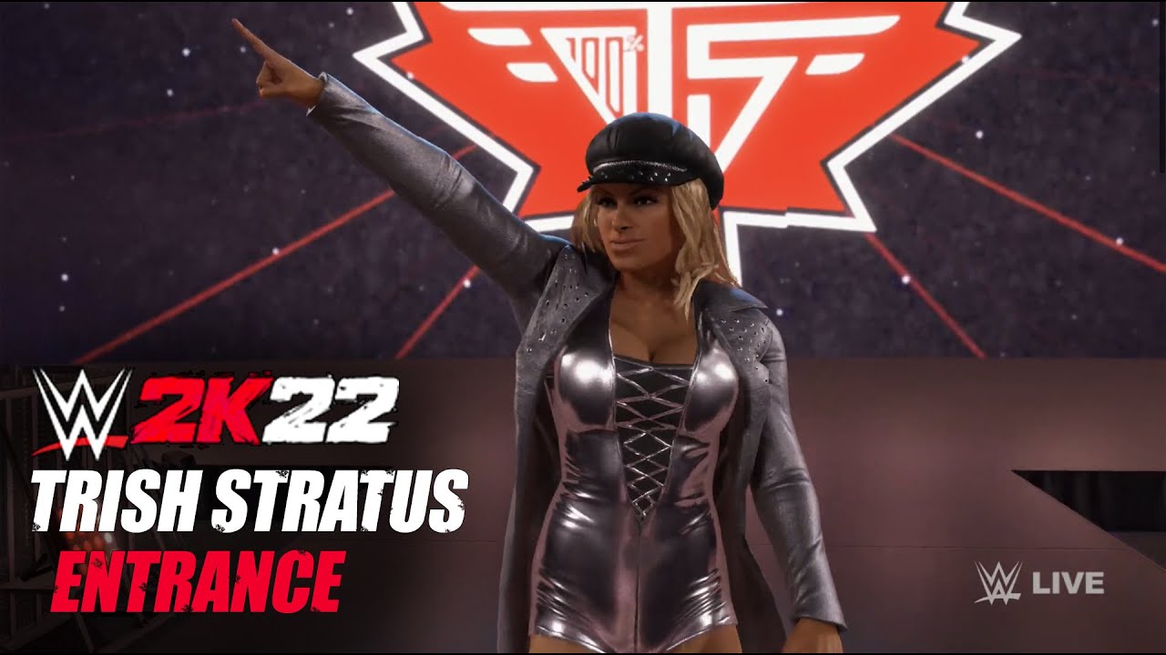 WWE 2K22: Trish Stratus Entrance (1080p)