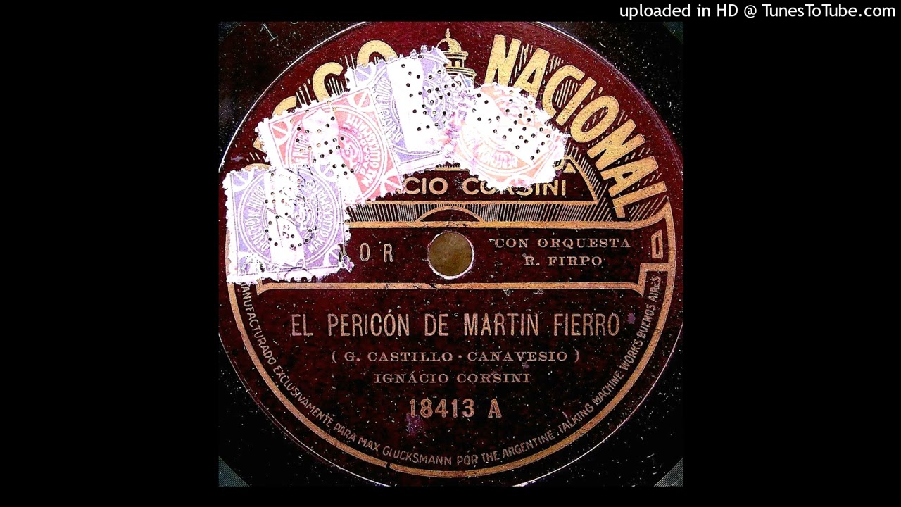 El pericón de Martin Fierro - Orquesta Típica Firpo - 1924