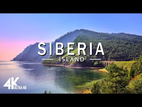FLYING OVER SIBERIA (4K UHD) - Relaxing Music Along With Beautiful Nature Videos - 4K Video HD