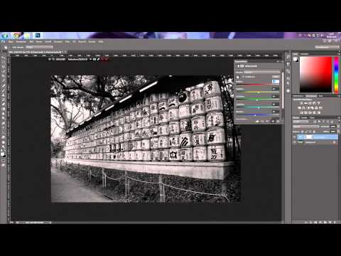 Farbfoto in Schwarz Weiss konvertieren | Photoshop Tutorial | Remo