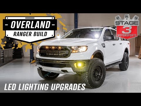2019-2020 Ford Ranger Baja Designs LED Lighting upgrades