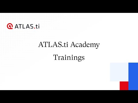 ATLAS.ti - Premium Training