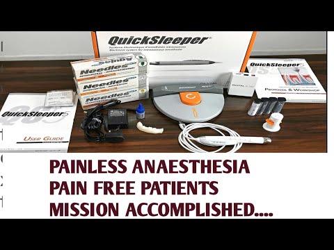 UNBOXING OF QUICKSLEEPER 5, AN INTRAOSSEOUS ANESTHESIA DELIVERY SYSTEM.
