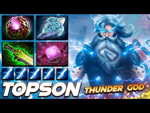 Topson Zeus Thunder God - Dota 2 Pro Gameplay [Watch & Learn]