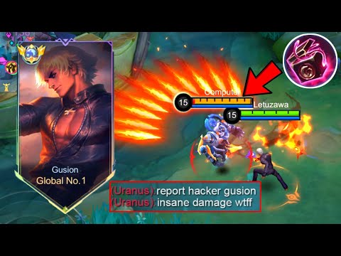 GLOBAL GUSION NEW TANK DESTROYER BUILD 2025!! (100% BROKEN)