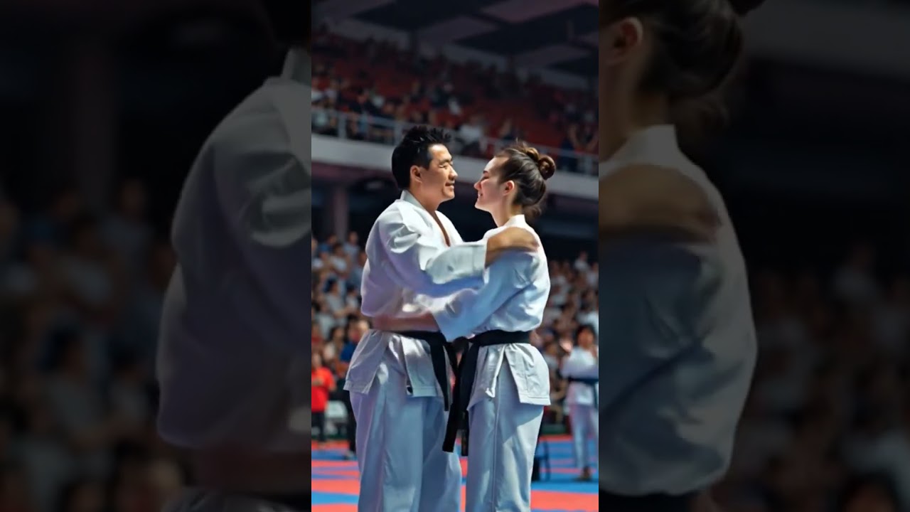 OMG😲He Trained Her to Win... Then Proposed🥋💍#shorts