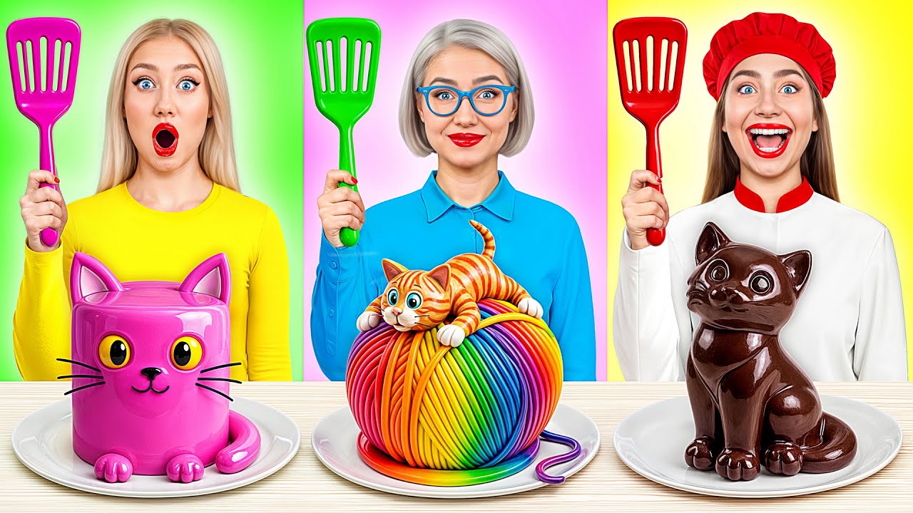 Big, Medium and Small Plate Challenge | Funny Kitchen Moments by Multi DO Challenge