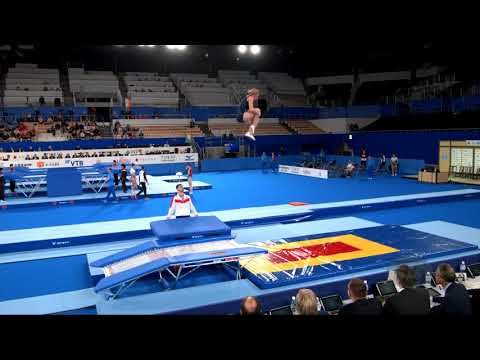 BEGIM Galina (RUS) W - 2019 Trampoline Worlds, Tokyo (JPN) - Qualification Double Mini R2