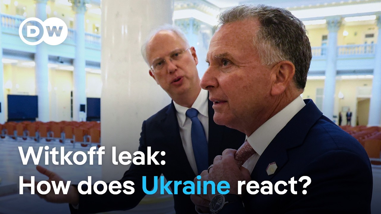 Leak: US envoy Witkoff told Russia how to pitch peace plan to Putin | DW News