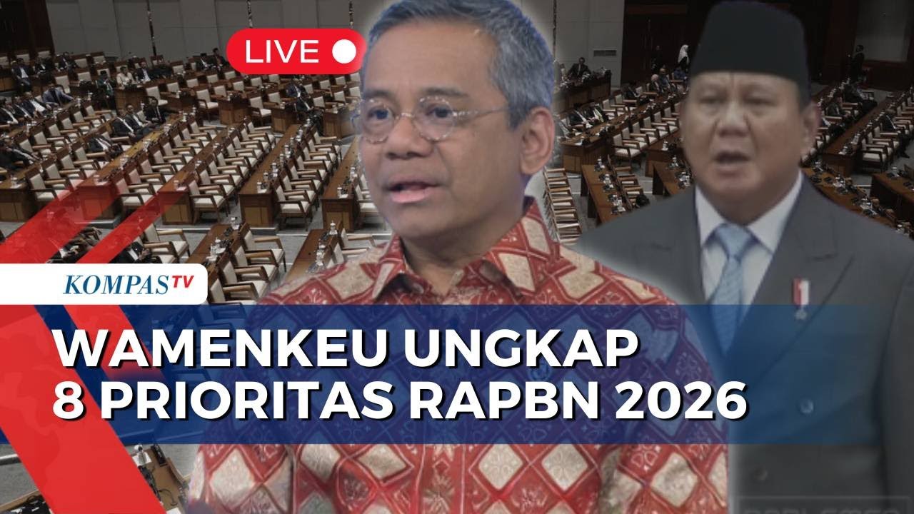 Wamenkeu Ungkap 8 Program Prioritas RAPBN 2026, Apa Fokus Utama Pemerintah?
