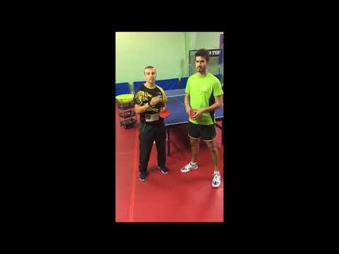 Table Tennis Exercise eBaTT - P1 December '17 (3rd Ball Placement)
