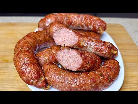 DOMOWA WĘDLINA - Kiełbasa z piekarnika! W smaku istny raj dla podniebienia