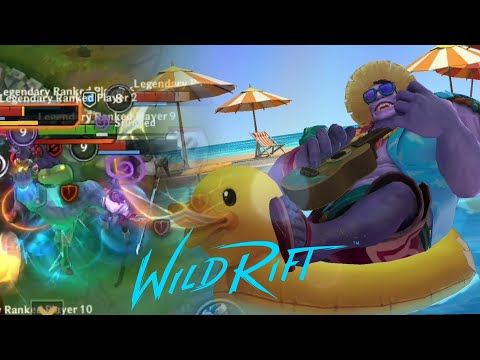 POOL PARTY MUNDO GAMEPLAY | BEST BUILD & RUNES - Wild Rift