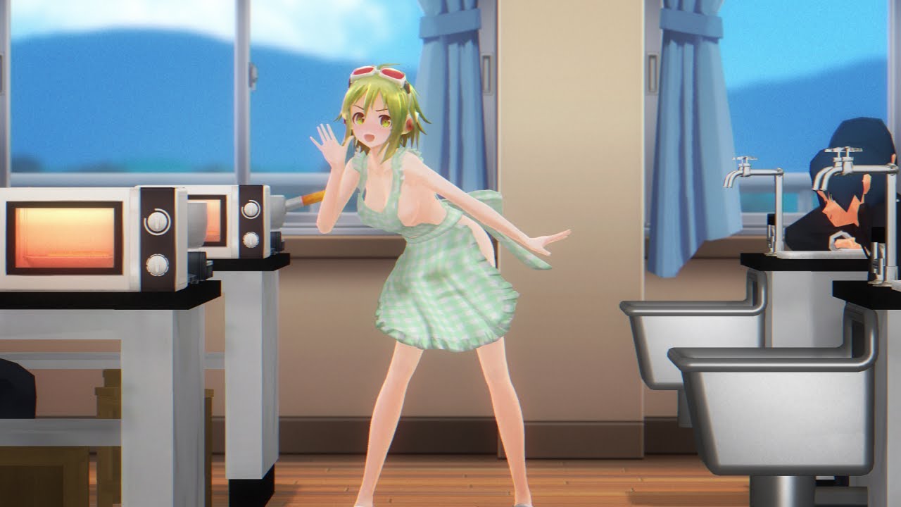 【紳士用MMD】GUMIのサービス満点な調理実習