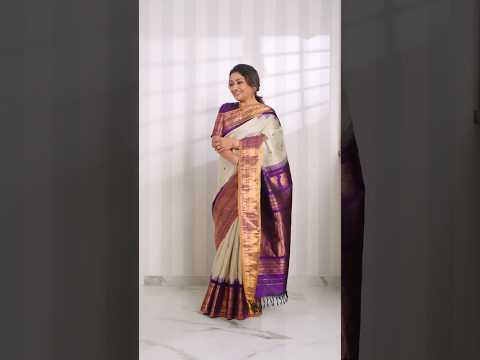 Dolly Jain's Simple Steps to Perfect Gadwal Silk Saree Draping