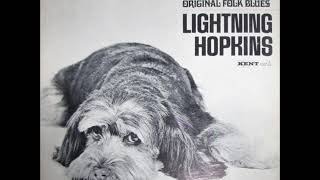 Lightnin' Hopkins : Lonesome Dog Blues (1949 or 50)