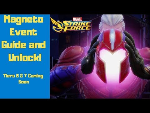 Magneto Legendary Event Guide Pt. 2 - Marvel Strike Force