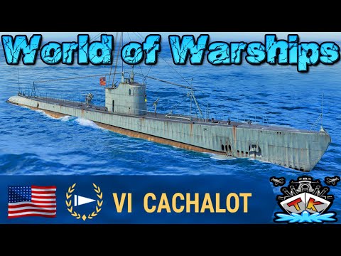 Chachalot angezockt *Amerikanisches U-Boot T6*⚓️ in World of Warships 🚢