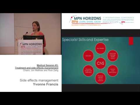Medical session #3 The role of the clinical nurse in MPN