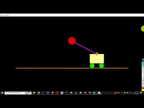 Inverted Pendulum Modeled In Python