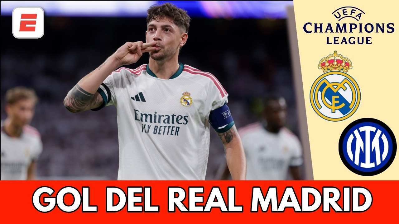 REGALO DEL INTER. ERROR de MARTÍNEZ y VALVERDE marca el segundo para REAL MADRID | Champions League