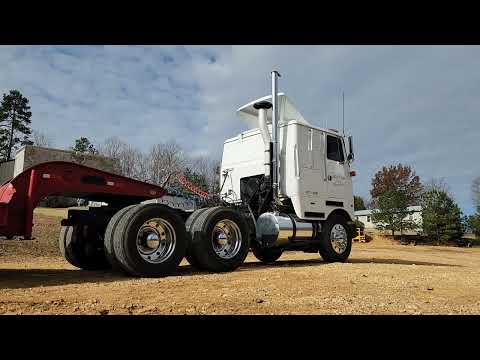 3406b cat cold start 5 inch straight pipe 1986 white