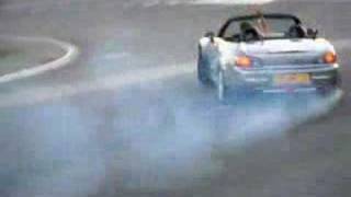 preview picture of video 'Honda s2000 drift'