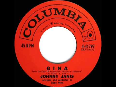 1st RECORDING OF: Gina - Johnny Janis (1960)