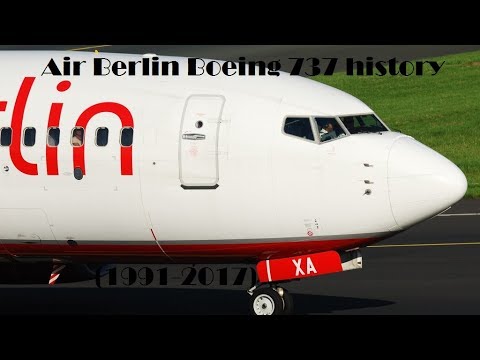 Fleet History - Air Berlin Boeing 737 (1991-2017)