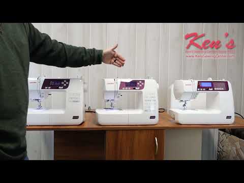 Janome 2030DC vs. 3160QDC vs. 4120QDC Sewing Machine Comparison