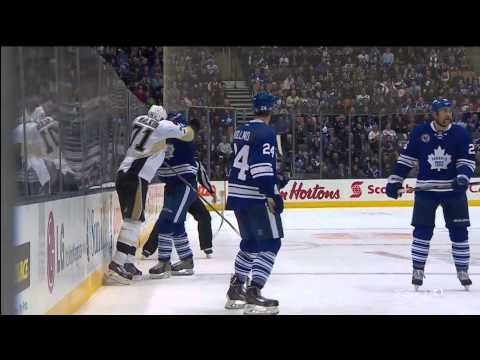 Dion Phaneuf's CRUSHing Hit on Hornqvist - Nov 14th 2014 (HD)