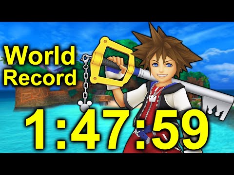 [WORLD RECORD] Kingdom Hearts any% Speedrun in 1:47:59
