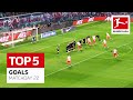 Top 5 Goals Matchday 22 - Lewandowski, Nkunku & More