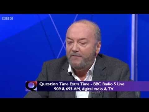 George Galloway MP ambushed on BBC Question Time