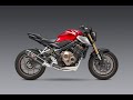 Yoshimura R-77 Race Full System CF Exhaust Pipe Works Honda CB650R